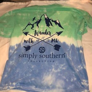 Nwot simply southern youth small tee